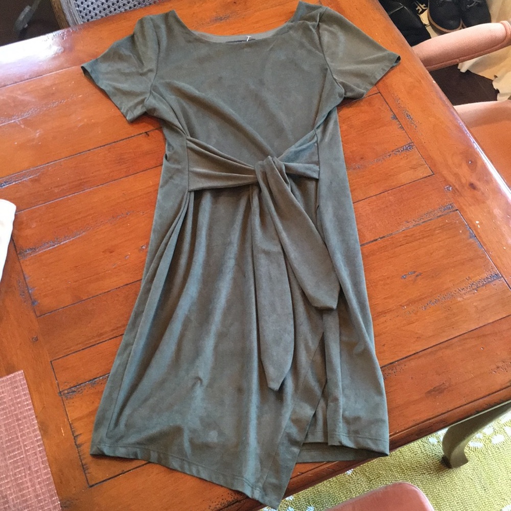 South Moon Under Abbeline Faux Suede Dress